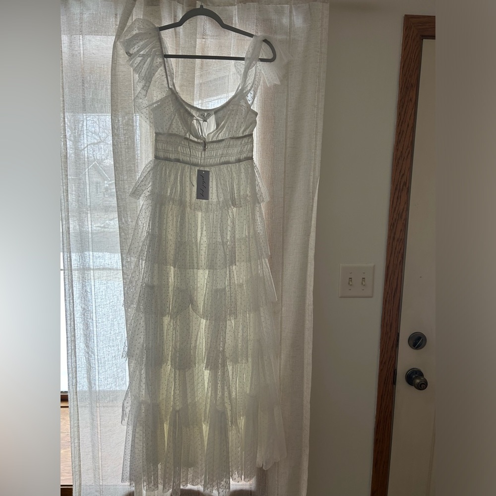 Petal & Pup White Tulle Dress